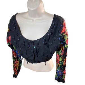 Tops - Long Sleeve Speed Limit MPH Size L Cotton/Rayon Blend Made in India